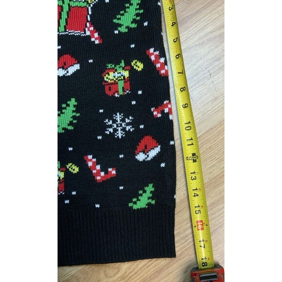 Nickelodeon Spongebob Ugly Christmas Snowflake Sweater‎ Small Unisex - Picture 6 of 6